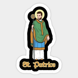 Saint Patrice *Updated Captains Patch Sticker
